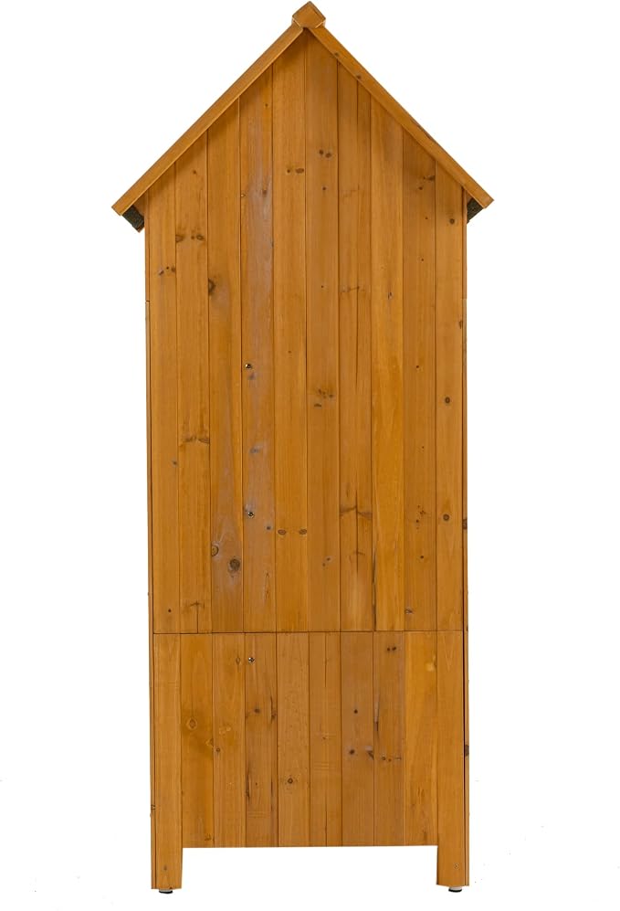 30.3" L X 21.3" W X 70.5" H Outdoor Storage Shed - Image 9