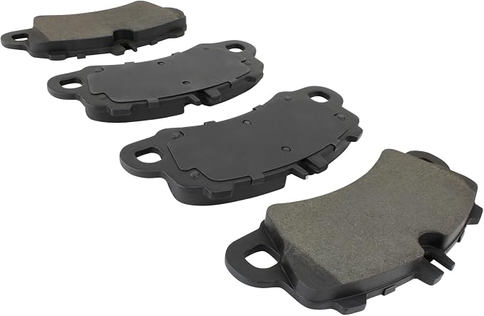 Premium Semi-Metallic Front Brake Pads Compatible - Image 2