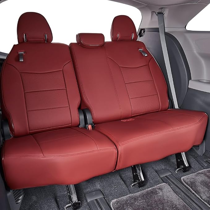 EKR Sienna Seat Covers for 2021-2025 Toyota Sienna Limited, 2nd Row Captain - Image 5