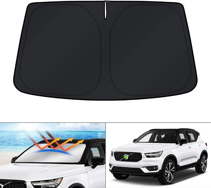 KUST Windshield Sun Shade for 2019-2025 2026 Volvo XC40 Accessories Sunshade by KUST