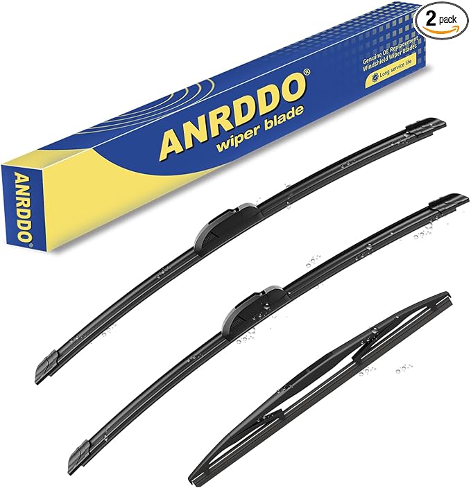 3 wipers Replacement for 2019 2020 2021 Infiniti QX50 Original Equipment by ANRDDO