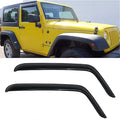 Side Window Visor Wind Vent Deflectors by Deebior