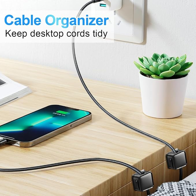 18 Pack Cord Organizer Holder, Magnetic Cable Clips Management, Easy Strong - Image 7
