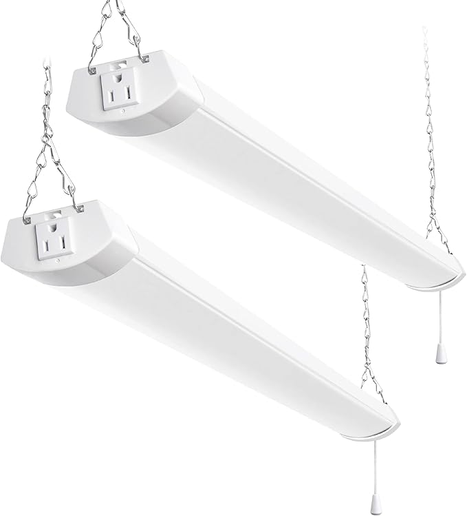 hykolity 4FT 70W LED Shop Light Linkable, 5000K Utility Shop Lights by hykolity