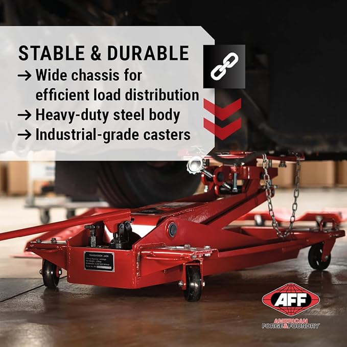 AFF Low Profile Manual Hydraulic Transmission Jack - Image 3