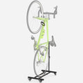 Vertical Bike Stand, Upright Bike Parking Rack Floor, Adjustable Bicycle Storage by Riciakik