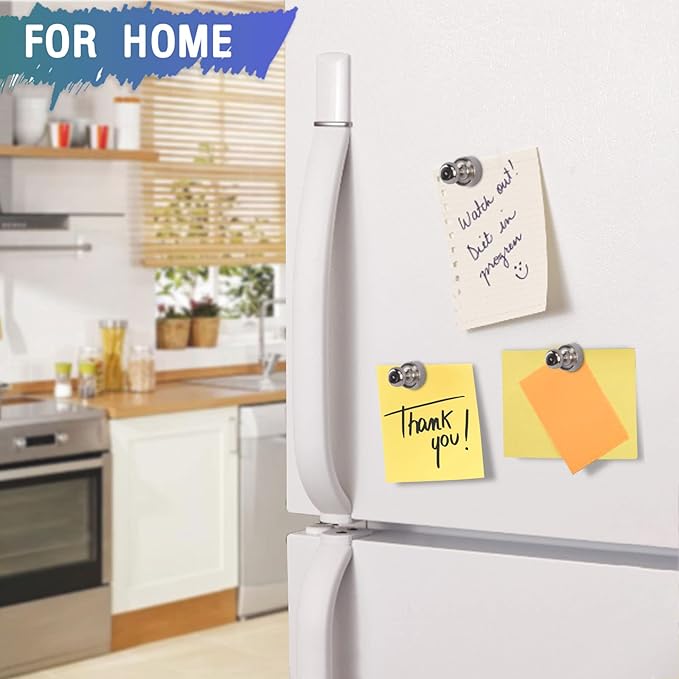 50 Pack Fridge Magnets, Small Strong Refrigerator Neodymium Magnets - Image 4