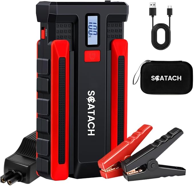 Scatach 002 4000A Car Battery Jump Starter, 12V Jump Starter Battery Pack by Scatach
