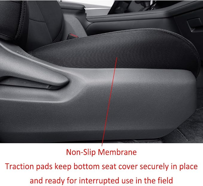 EKR Sienna Seat Covers for 2021 2022 2023 2024 2025 Toyota Sienna LE, 8 Seats - Image 3