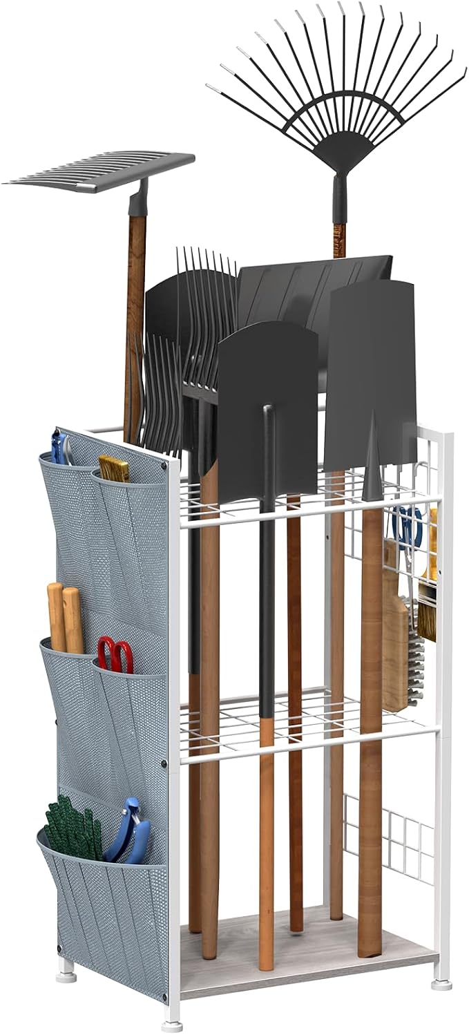 YBING Garden Tool Organizer, Yard Tool Stand by YBING