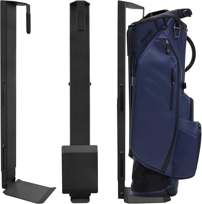 Wall Mount Golf Bag Storage Stand Organizer Rack by Unknown