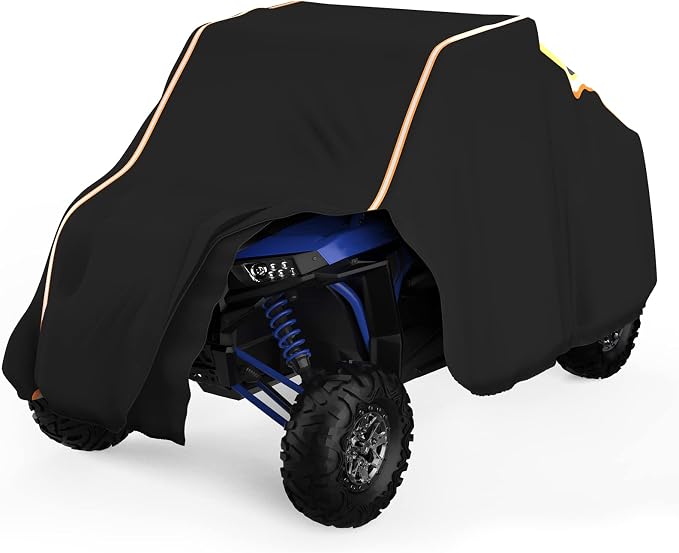 KEMIMOTO UTV Cover 2 Seater Heavy Duty Medium Size Compatible - Image 8
