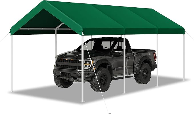 Aoxun 10x20 ft Heavy Duty Carport by Aoxun