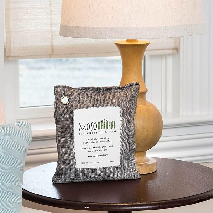 Moso Natural Air Purifying Bag 500g | Premium Bamboo Charcoal Odor Absorber - Image 3