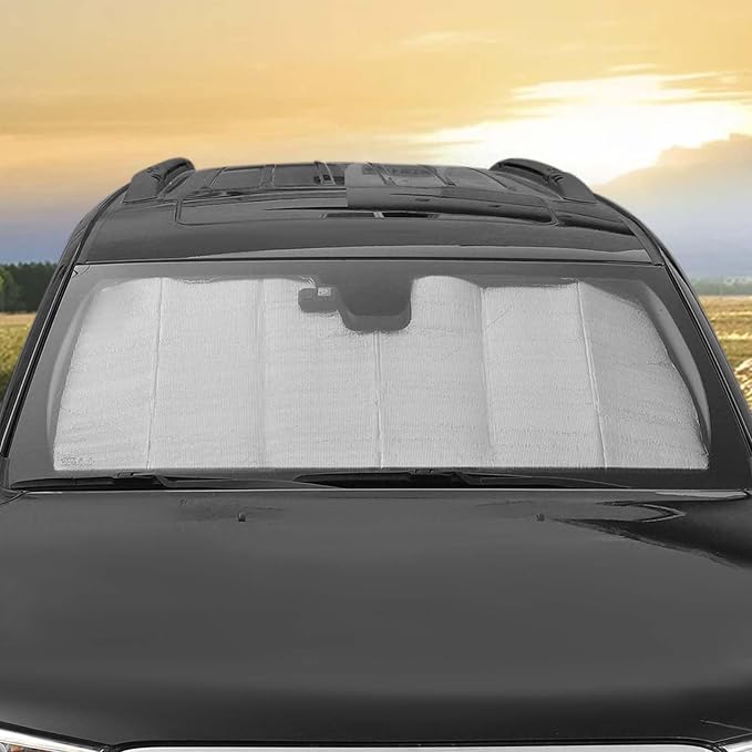 RT-TCZ Windshield Sunshade Sun Shade Heat Shield Window Sun Visor Mat - Image 6