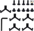 16 Pcs Storage Shed Hooks Set for Suncast, 5 Black V Shaped Tool Hooks Organizer by lasuroa
