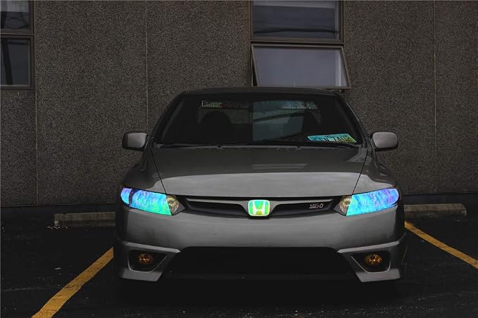 12 by 48 inches Self Adhesive Shiny Chameleon Headlights Tail Lights Fog Lights - Image 5