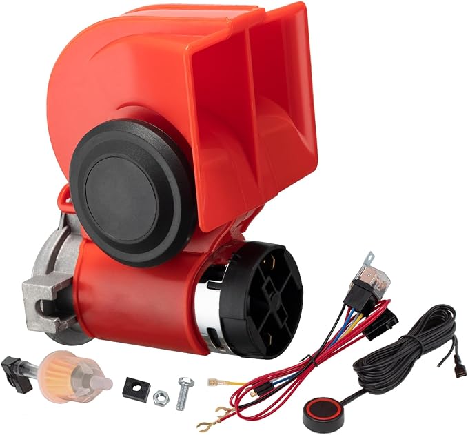 Train Horns kit for trucks, Air Horn for Motorcycle, Train Sound Car Horn Kit by AOLIHAN