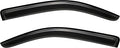 2pcs Outside Mount Style Dark Smoke Window Rain Guards Durable Side Wind by Deebior