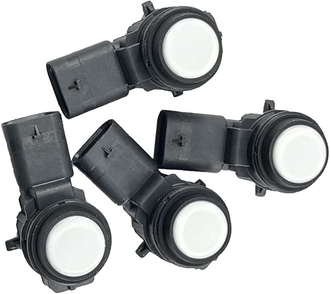 FainWan 4PCS 66209261587 White Bumper PDC Parking Sensor Compatible - Image 2