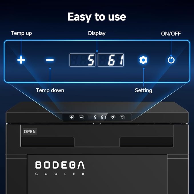 BODEGACOOLER 12 Volt Refrigerator, 83L RV Refrigerator APP Control, RV Fridge - Image 8