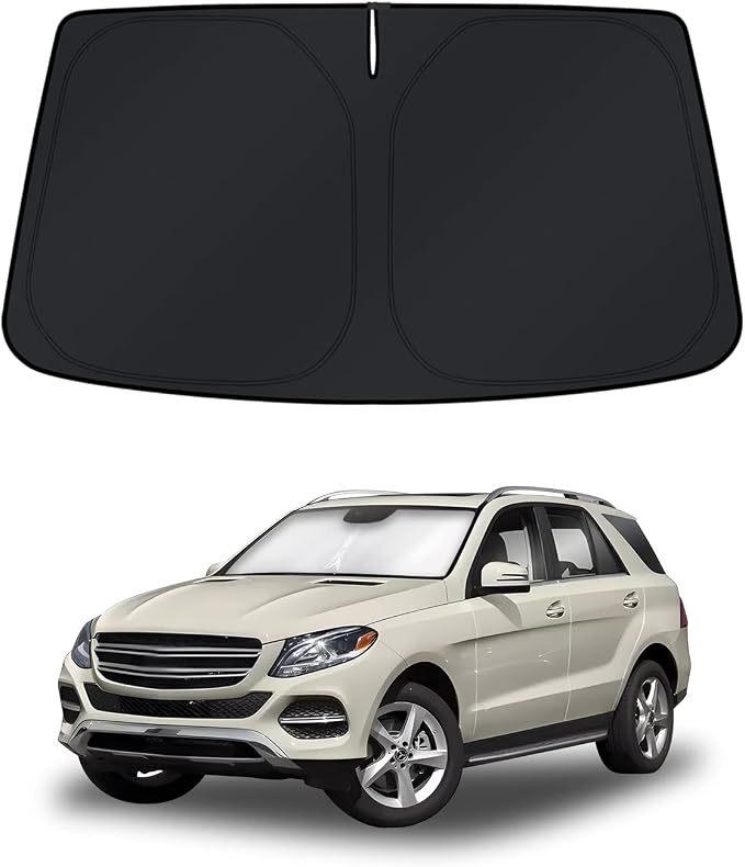 KUST Windshield Sun Shade for Mercedes-Benz GLE 350 450 2012-2019 Window Shade by KUST