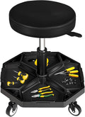 YELLOW JACKET Rolling Garage Seat by YELLOWJACKET
