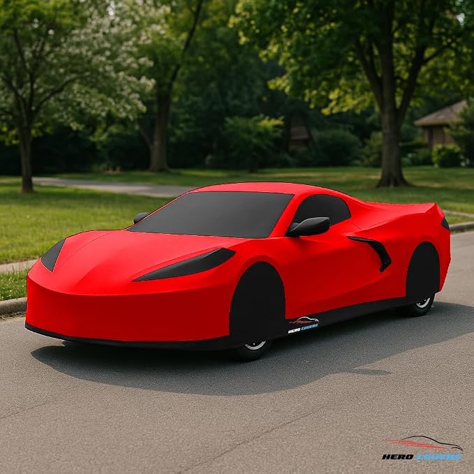C8 Car Cover Fit for Corvette C8 Indoor and Outdoor Protection - Image 6