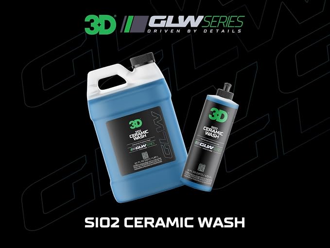 3D SiO2 Ceramic Wash & Wax Soap GLW Series – pH Neutral Car Shampoo - Image 7
