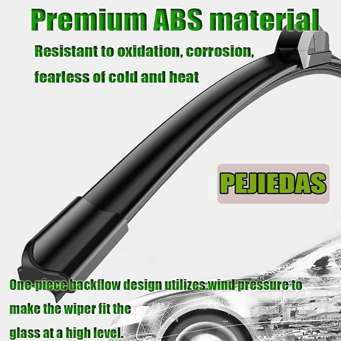 3 Wipers, Front Wiper + Rear Wiper Blades - Image 4