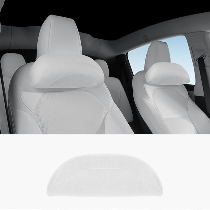 Car Headrest Pillow for Driving, Softness Ergonomic Design Universal Travel - Image 7