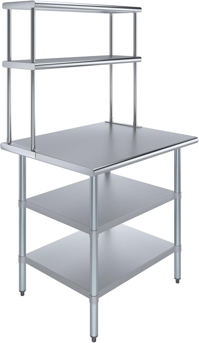 Amgood Stainless Steel Work Table by AmGood