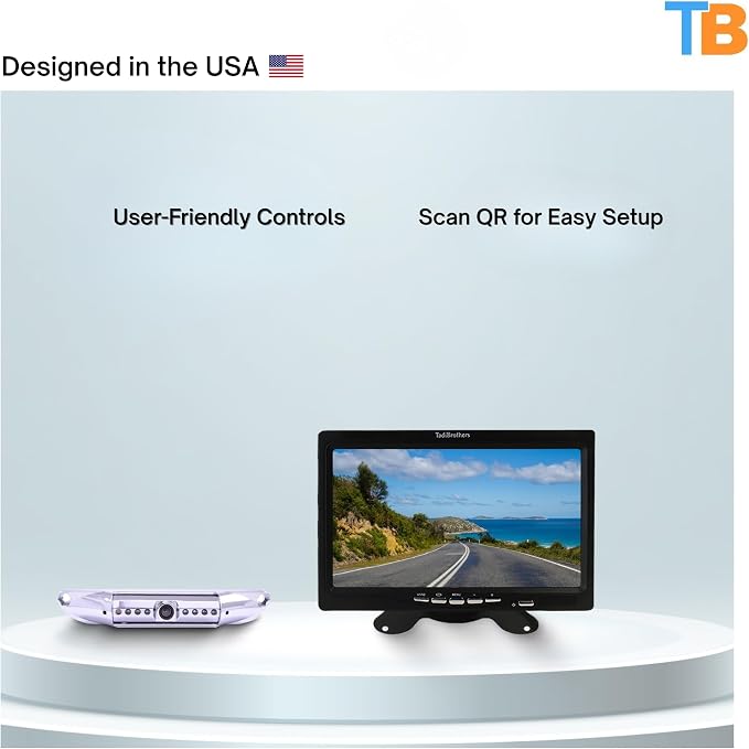 7” HD License Plate Backup Camera - Image 5