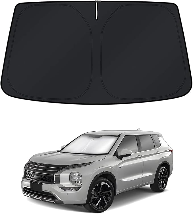 KUST Windshield Sun Shade for Mitsubishi Outlander 2022-2024 2025 2026 Window by KUST
