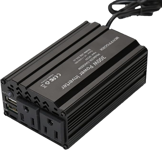300W Power Inverter DC 12V to 110V AC Car Inverter - Image 5