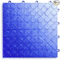 Big Floors RaceDeck CircleTrac, Interlocking Non-Slip Garage Flooring Tile by BigFloors
