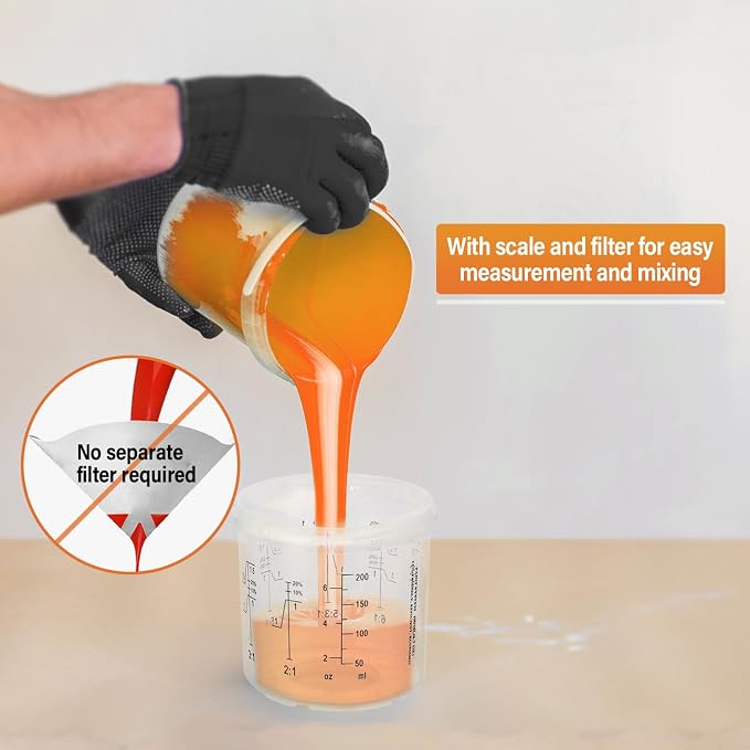 Disposable Paint Spary Gun Cups, Spray Paint Cup Kit - Image 4