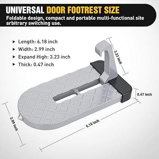 Nilight Car Door Step for Roof Access Universal Car Step Hook for Roof SUV - Image 6