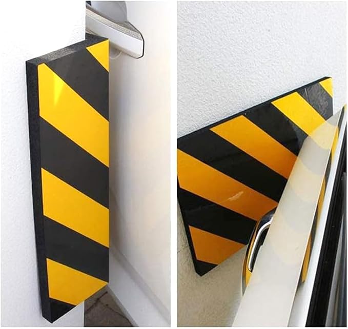 Garage Wall Protector for Car Doors, 4 Pack 15.7" x 9.8" Wall Corner Guard for - Image 8