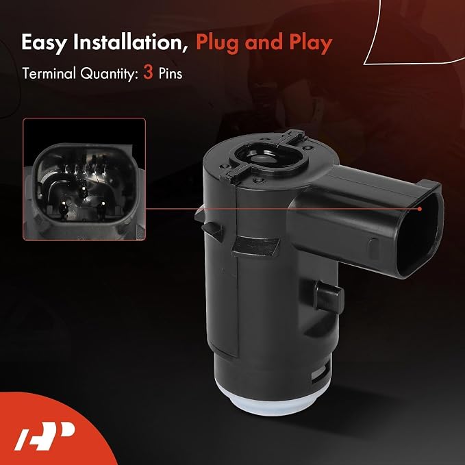 A-Premium 4-PC Rear PDC Reverse Backup Parking Aid Assist Sensor Compatible - Image 6