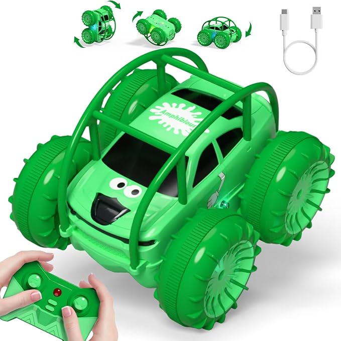 Remote Control Car, Fast Direct Charging RC Cars Amphibious Rechargeable Stunt by ZingZoomRemoteControlCar