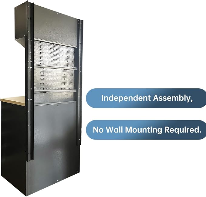 Steel Garage Storage Cabinet System, Tool Organization, - Image 3