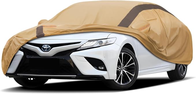 Car Cover Waterproof All Weather Compatible by FSGRICH