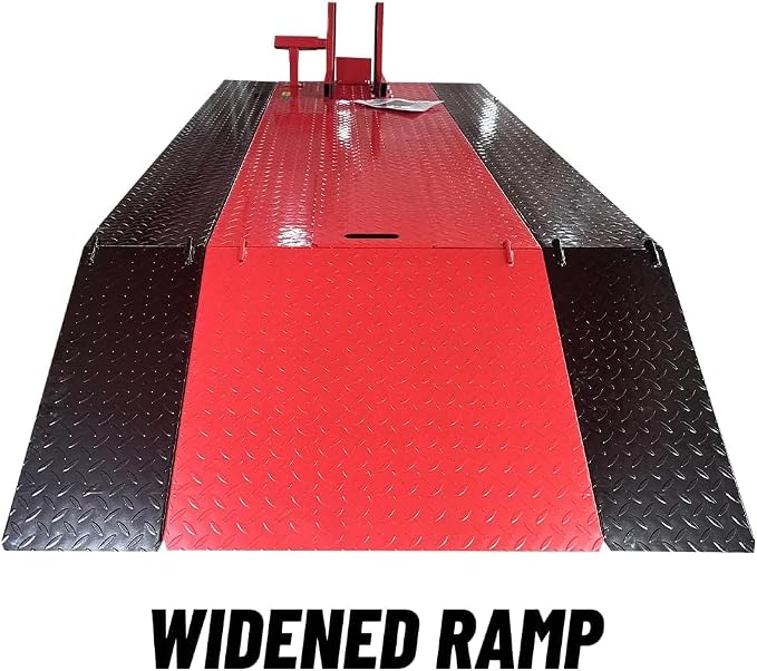 1500lbs Motorcycle Lift Side Extension Motorcycle Jack Table Pedal Hydraulic - Image 2