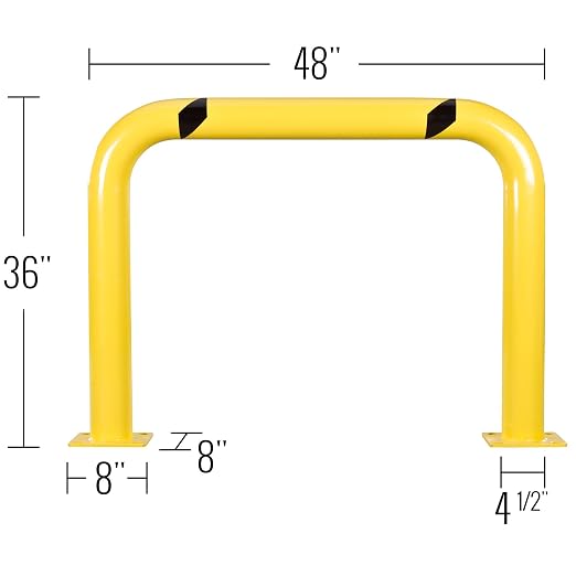 Guardian Steel Machine Guard Barrier Hollow Fillable Protect Equipment - Image 2