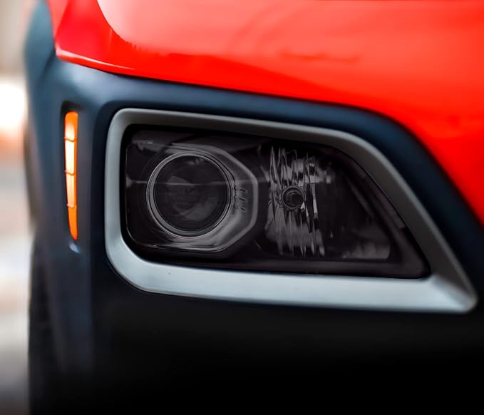 VViViD Smoke Black Adhesive Headlight Wrap Tinting Vinyl - Image 4