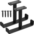2 Pcs Overhead Garage Storage Hooks Racks, Heavy Duty Garage Bike Hooks by Xingwenhao