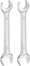 HARFINGTON 2pcs Double Open End Wrench 12mm x 14mm Metric 15 Degree Offset by HARFINGTON