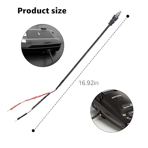1PC RJ11 Replacement Mirror Wire Power Cord - Image 4