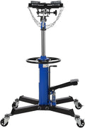 Transmission Jack with 1 Stage Hydraulic Ram, 1322 LBS Hydraulic Telescoping by Curtainboro
